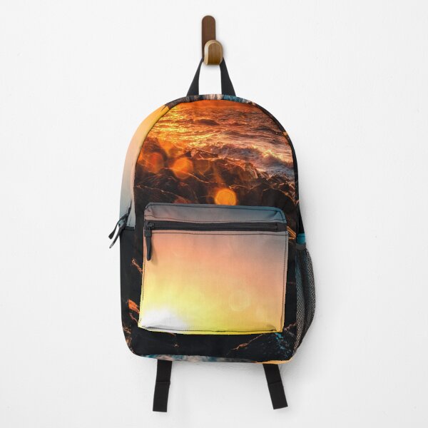 Item preview, Sunset over the ocean. Orange and lively. designed and sold by Featuring Lynn.