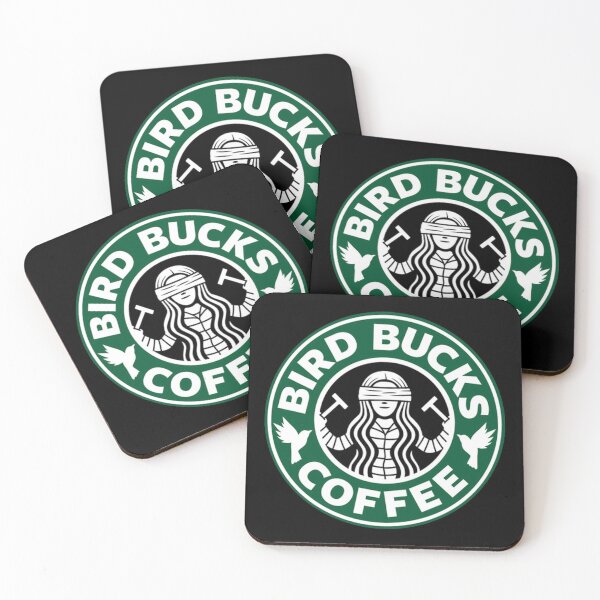 Item preview, Classic Art Bird Bucks Coffee designed and sold by rashadklein.
