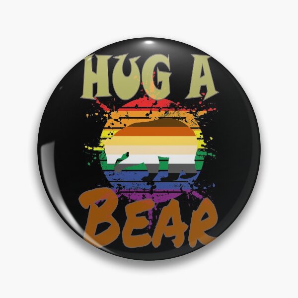Item preview, LGBTQ design, Hug a Bear #9 designed and sold by Hypnotees.