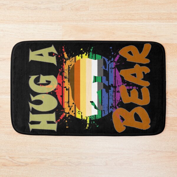 Item preview, LGBTQ design, Hug a Bear #9 designed and sold by Hypnotees.