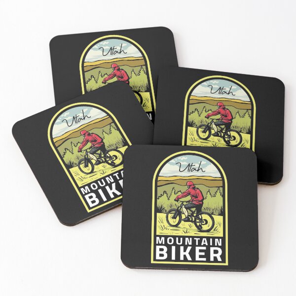 Artikelvorschau, Utah Mountain Biker entworfen und verkauft von HalpinDesign.