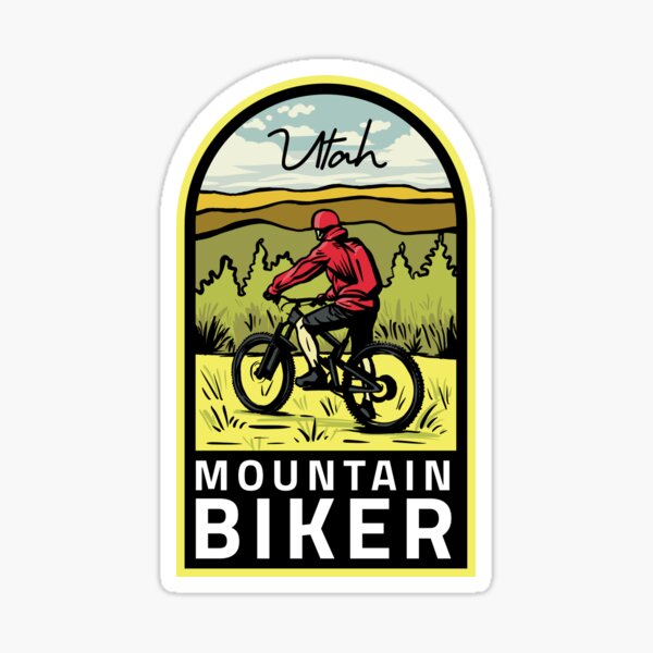 Item preview, Utah Mountain Biker designed and sold by HalpinDesign.