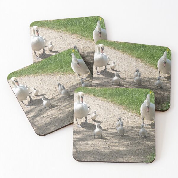 Item preview, The Swans with their cygnets designed and sold by DonnaMolyneux.