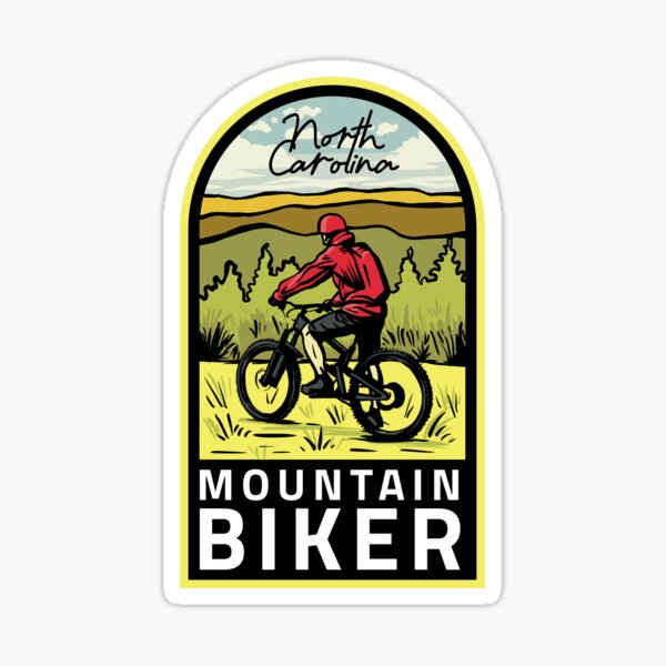 Item preview, North Carolina Mountain Biker designed and sold by HalpinDesign.
