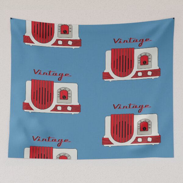 Item preview, Red Vintage Radio designed and sold by SquirrelPants87.