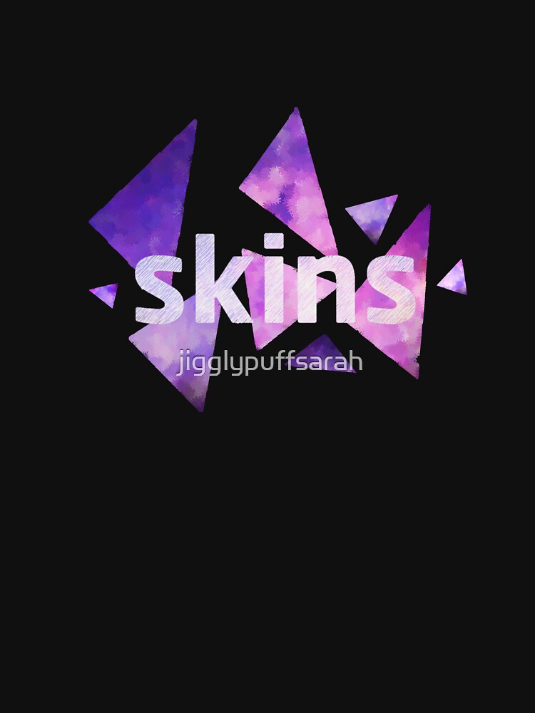 "Skins UK Logo" T-shirt for Sale by jigglypuffsarah | Redbubble | skins ...