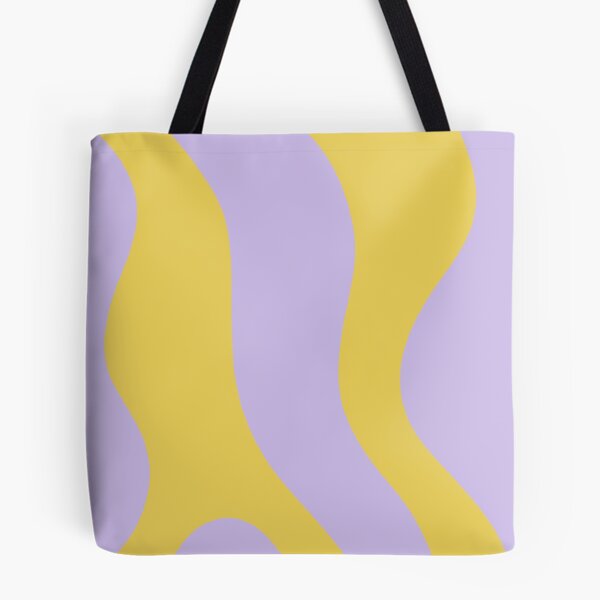 Item preview, Wavy Land - Lime And Lilac designed and sold by GalaxyEyes.