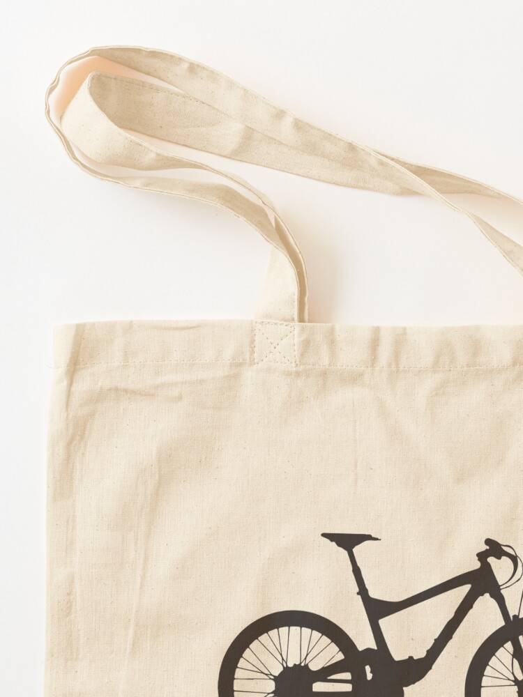 Alternate view of Fat Bike Fat Mountain Bike Biker Biking Love Ride Tote Bag