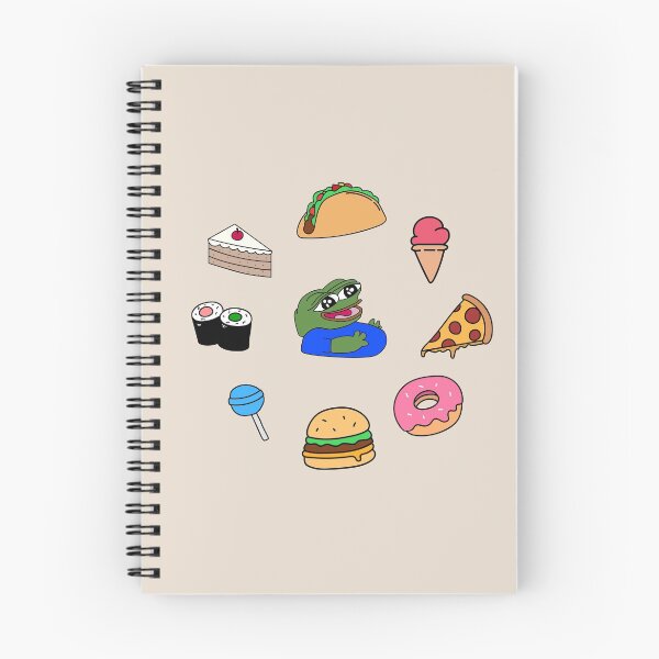 Item preview, PeepoFat Food Clock designed and sold by veenine.