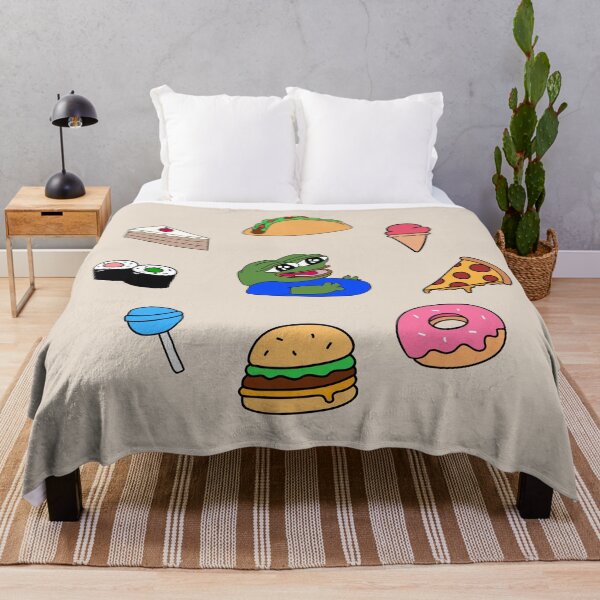 Item preview, PeepoFat Food Clock designed and sold by veenine.