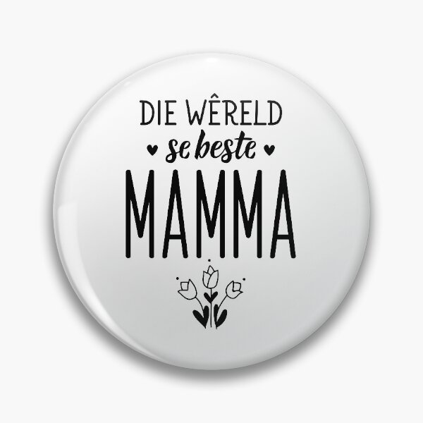 Artikelvorschau, Die beste Mutter der Welt - Afrikaans-Text. Beschriftung. entworfen und verkauft von pidzam4e.