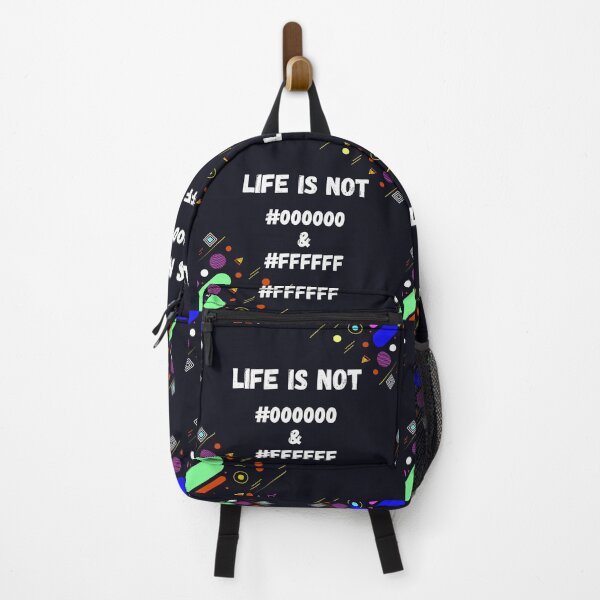 Item preview, Life is'nt black and white #000000 #FFFFFF designed and sold by toastygoat.