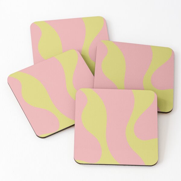 Item preview, Wavy Land - Lime and Pink designed and sold by GalaxyEyes.