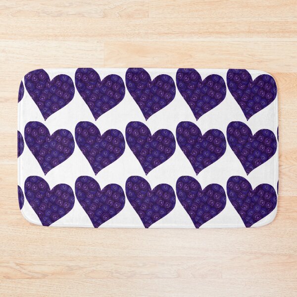 Item preview, Heart of Purple Roses (white) designed and sold by ScarletPanda.
