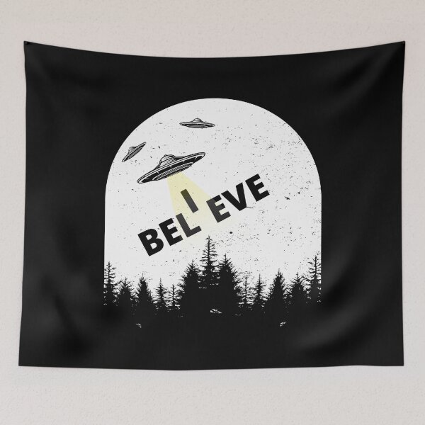 Item preview, Midnights - I Believe in UFOs and Aliens - Sci Fi Fans designed and sold by DesignByLeo.