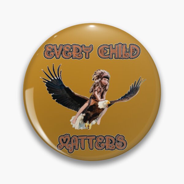 Item preview, Every child matters. Child riding a bald eagle. Orange shirt day designed and sold by saf-saf.