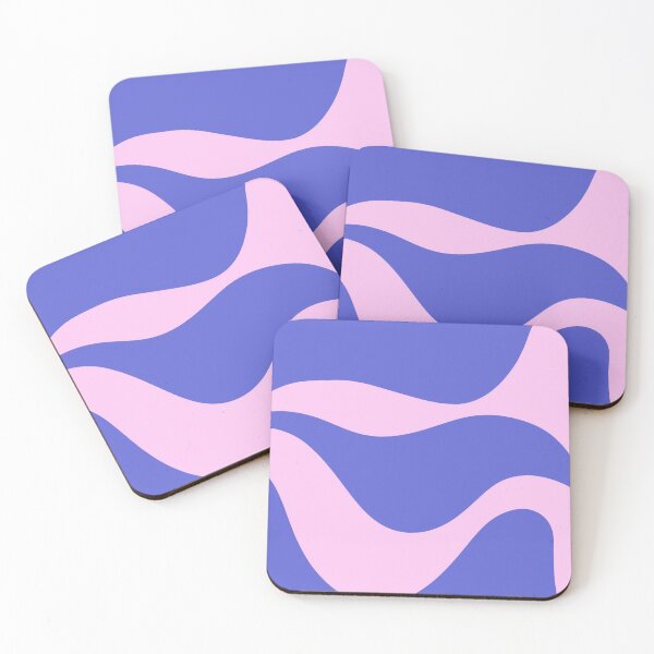 Item preview, Wavy Land - Pink And Blue designed and sold by GalaxyEyes.