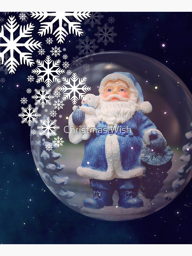 Santa Claus in a bubble by MrColdEagle