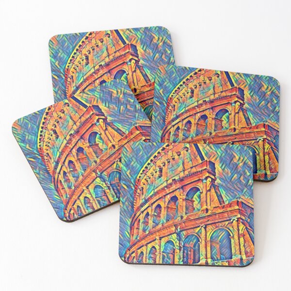 Item preview, Colosseum Stage In Rome Italy designed and sold by Zoo-Moo.