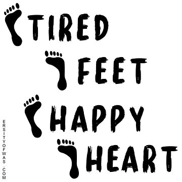 Artwork thumbnail, TIRED FEET HAPPY HEART by Hinsel