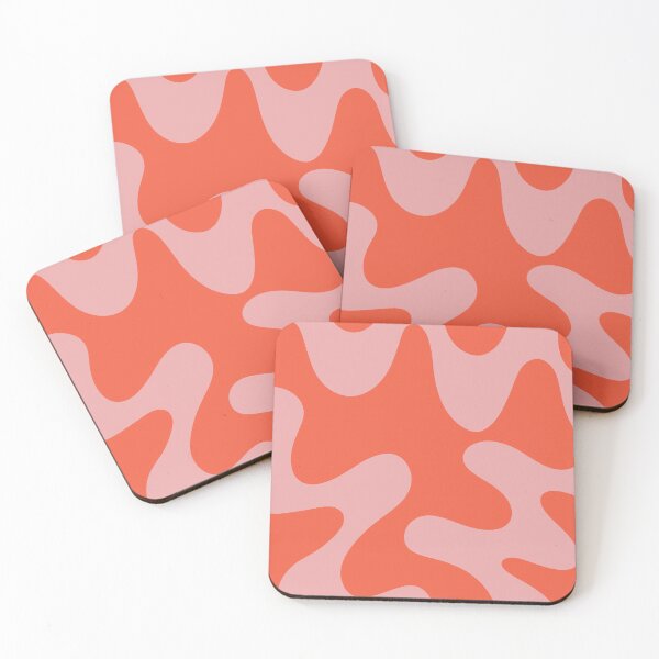 Item preview, Wavy Land - Red And Pink designed and sold by GalaxyEyes.