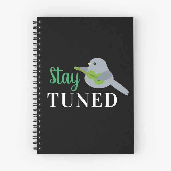 Item preview, Stay Tuned For A Cute Bird Playing Guitar designed and sold by Funwithmusic.