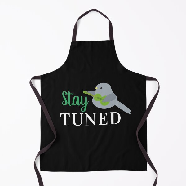 Item preview, Stay Tuned For A Cute Bird Playing Guitar designed and sold by Funwithmusic.