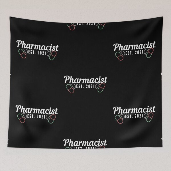 Item preview, Pharmacist est 2021 graduation gift for family and friends who graduated in 2021 designed and sold by Fortified.
