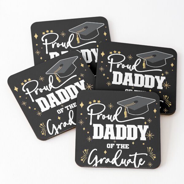 Item preview, Proud Daddy Of Graduate | Quote With White Text Family Graduation designed and sold by Estrytee.