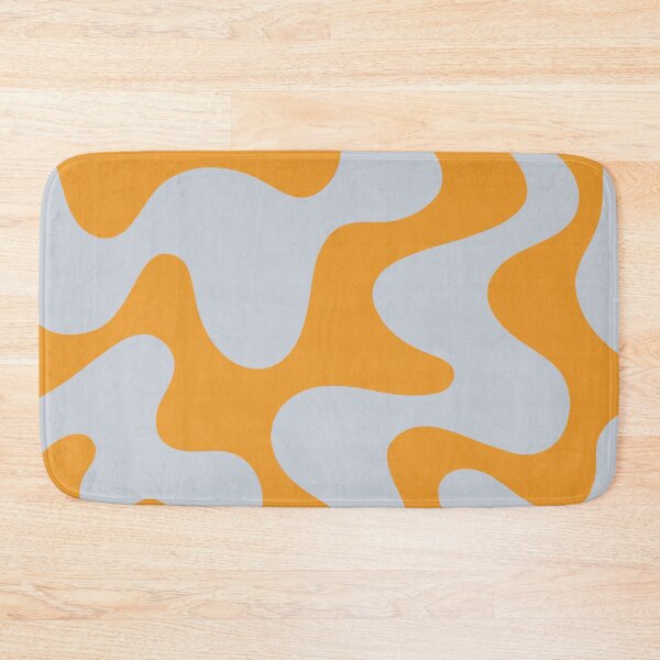 Item preview, Wavy Land - Orange And Blue designed and sold by GalaxyEyes.