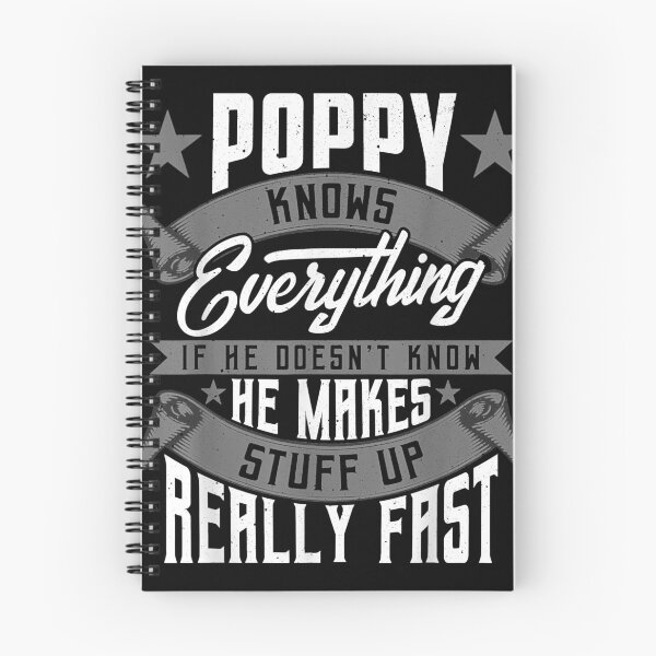 Item preview, Mens Poppy Knows Everything Funny Poppy Fathers Day Gifts designed and sold by AlejandroRay.