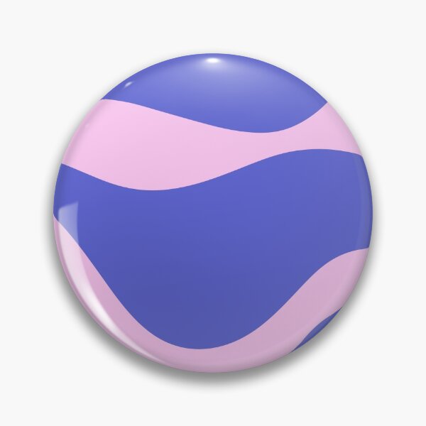 Item preview, Wavy Land - Pink And Blue designed and sold by GalaxyEyes.