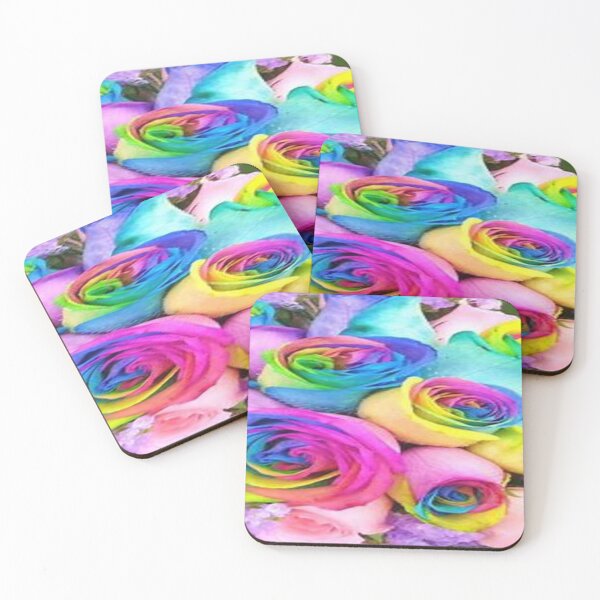 Item preview, gorgeous rainbow roses designed and sold by nigejohn.