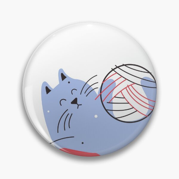 Item preview, Cat with Cotton Ball designed and sold by RONYON.