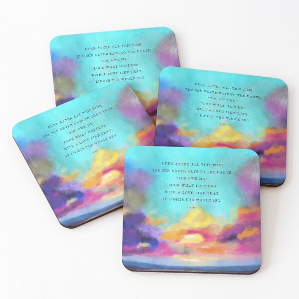 Item preview, Even After All This Time The Sun Never Says To The Earth You Owe Me Abstract Art designed and sold by Kristen Glanzmann.