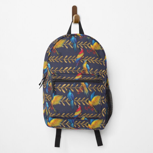 Item preview, Macaw parrot Pattern- blue designed and sold by Moksha Patterns.