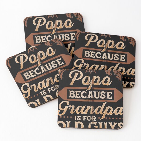 Item preview, Popo Because Grandpa Is For Old Guys Funny Fathers Day Zi designed and sold by IsraelCastro.