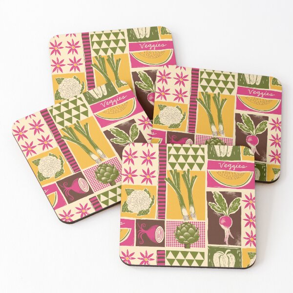 Item preview, Veggie Patchwork designed and sold by Susan Faiola.