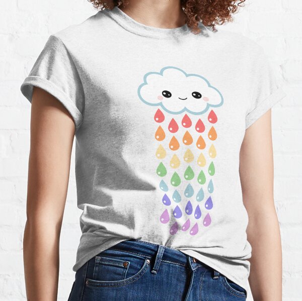 Aesthetic Rain Cloud Rainy Clouds Weather T-Shirt