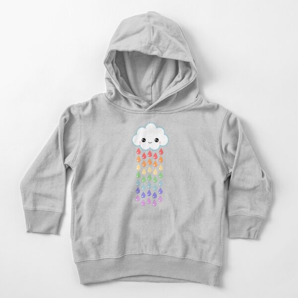 Cute Rain Cloud Toddler Pullover Hoodie
