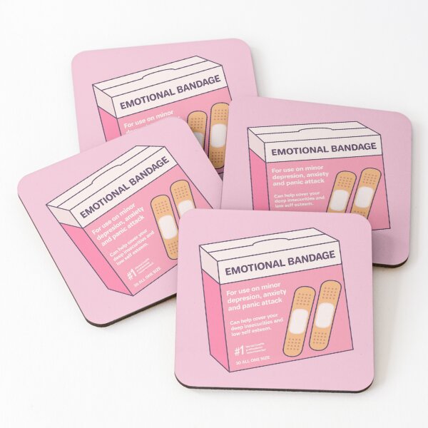 Artikelvorschau, Emotionale Bandage entworfen und verkauft von HeyChickasClubX.