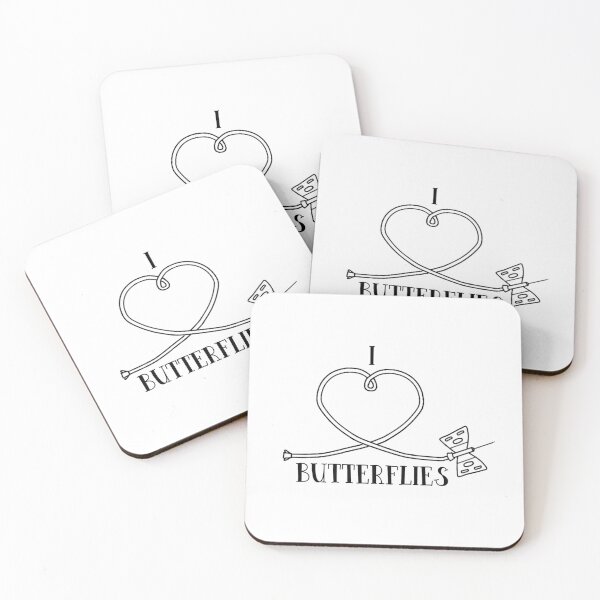 Item preview, I Love Butterflies (Plain) designed and sold by Mikay Reimann.