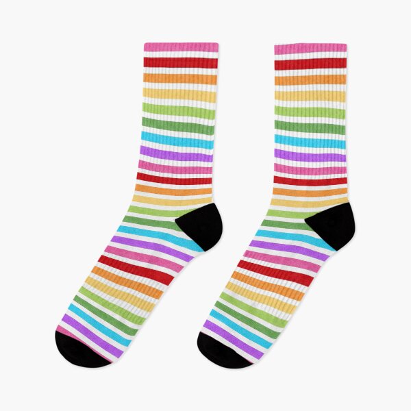 Item preview, Rainbows Stripes designed and sold by KrisInStitches.