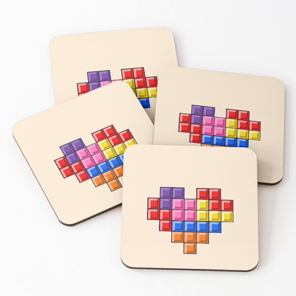Item preview, Pixelated Heart designed and sold by chachipirumis.
