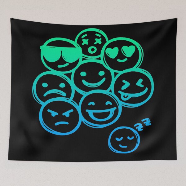 Item preview, Fluo Emojis designed and sold by SAS4rt.