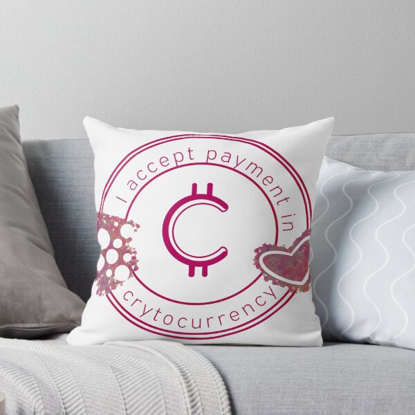 Item preview, I ACCEPT CRYPTOCURRENCY designed and sold by pouringluck.
