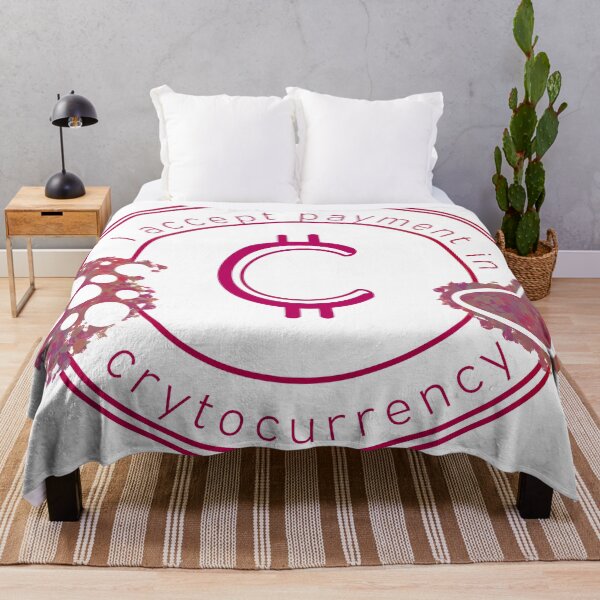 Item preview, I ACCEPT CRYPTOCURRENCY designed and sold by pouringluck.