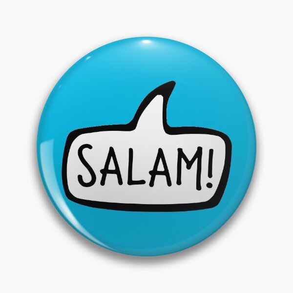 Item preview, Salam! Azerbaijan Greeting Hello Speech Bubble, Azerbaijani designed and sold by Celticana.