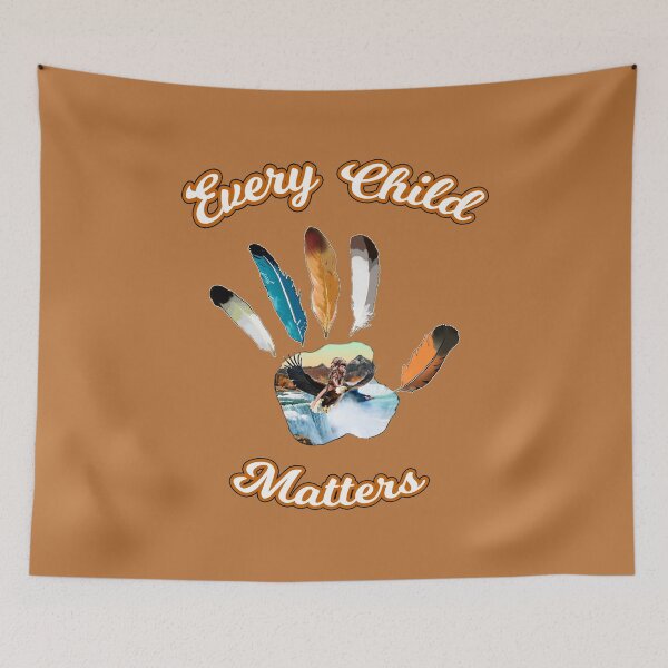 Item preview, Every child matters. Eagle feather palm. Orange shirt day designed and sold by saf-saf.