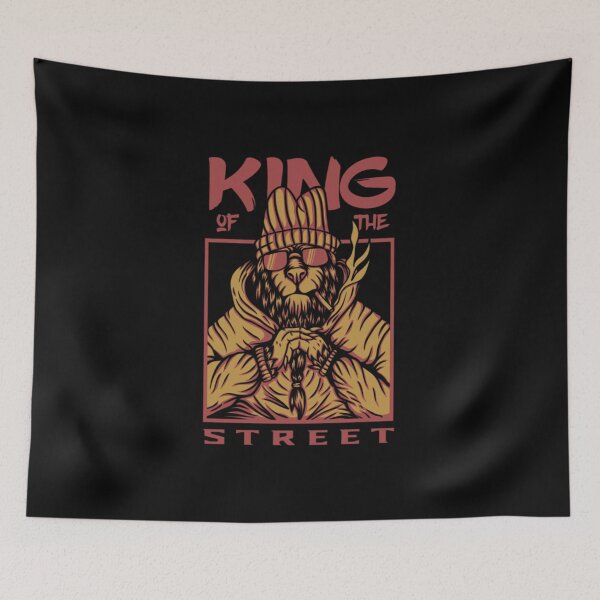 Item preview, Lion King T-ShirtKing Of The Street Lion Man Street Wear  designed and sold by Bancakevute.